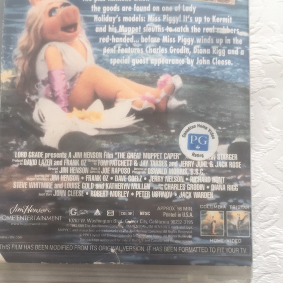 VTG. VHS#03070 Video Tape THE GREAT MUPPET CAPER. JIM HENSON - Picture 5 of 8